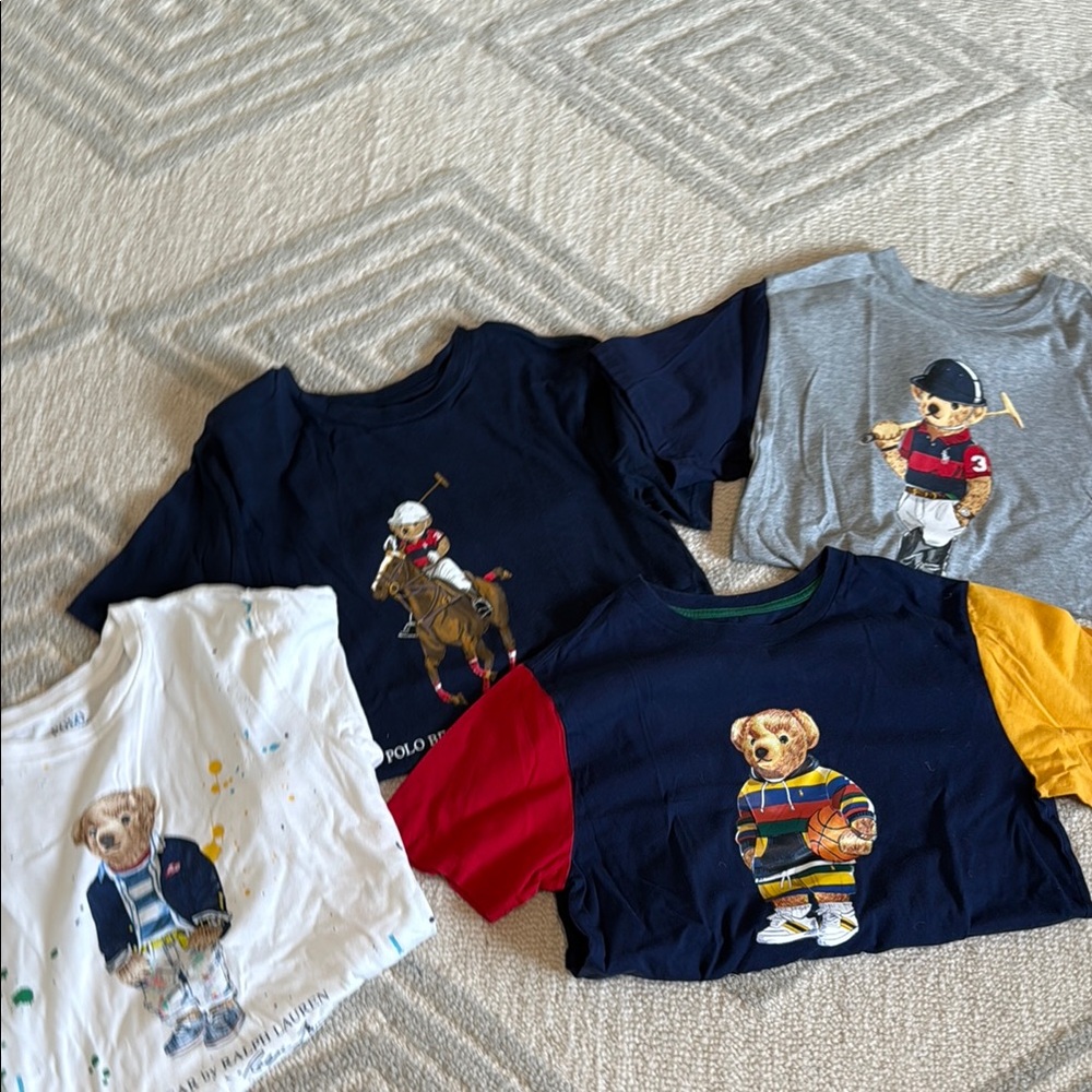 Polo by Ralph Lauren Kids' Multi-Color Graphic T-Shirts